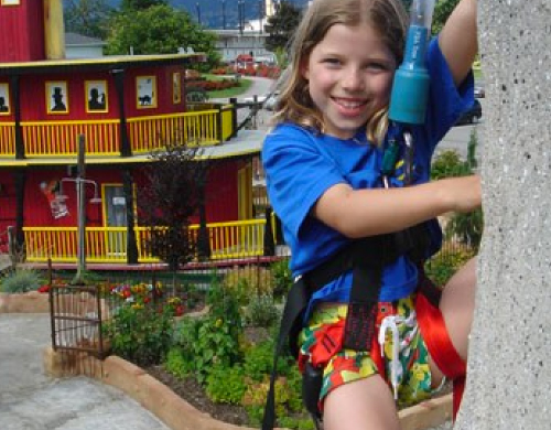 Rock Climbing Wall at LocoLanding Adventure Park